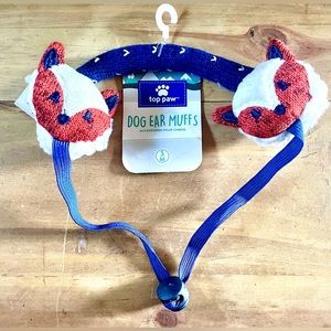 NWT • Top Paw • Fox Face • Doggy Ear Muffs • Size S/M